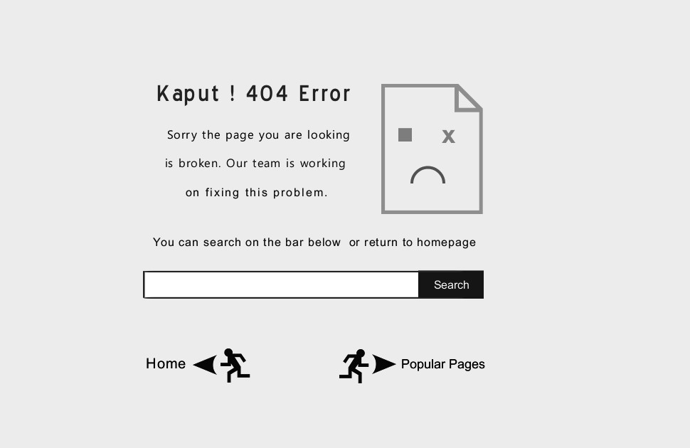 Cool 404 Page Template