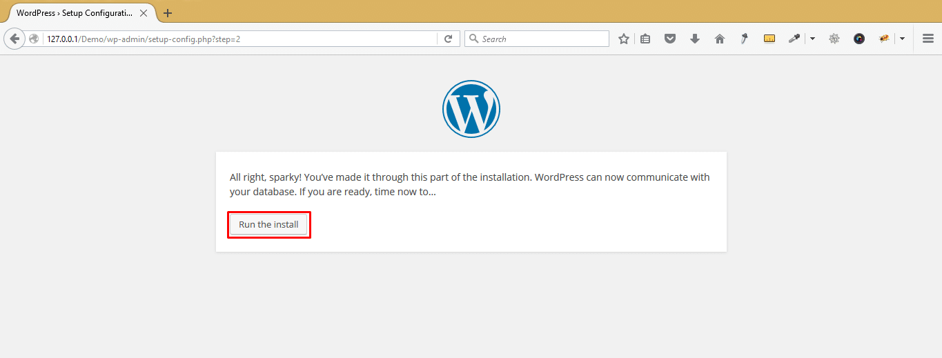 install wordpress on localhost with ampps